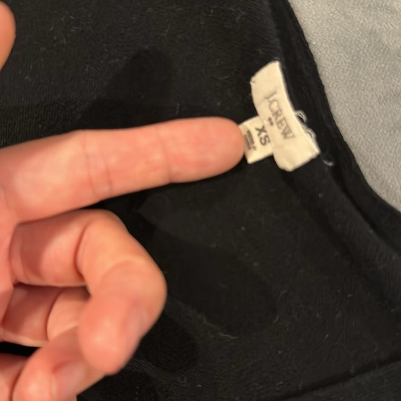 J Crew 100% Cotton Short Cap Buttoned Sleeve Cardigan Layer XS - Picture 2 of 5